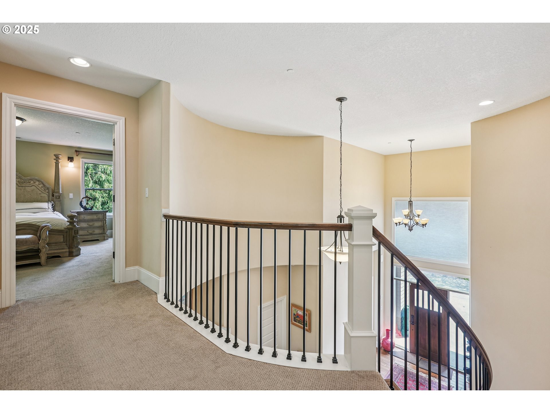 1621 Southeast McBrod Avenue Milwaukie, OR 97222 - Photo 16 of 41 a view of a hallway view with staircase