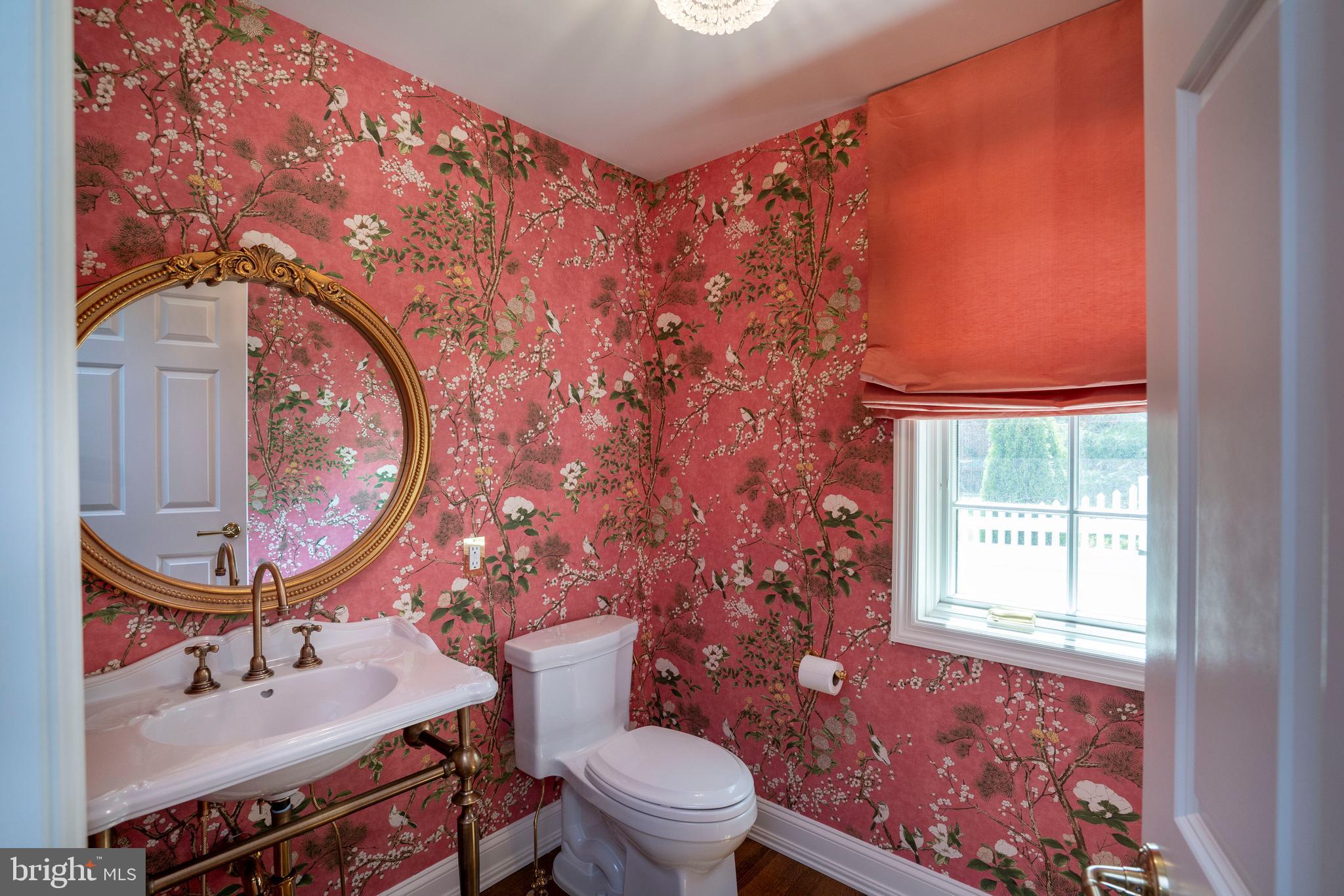 619 McKee Street State College, PA 16803 - Photo 55 of 101 a bathroom with a toilet a sink and a mirror