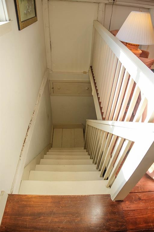 1166 Middle Road Warren, ME 04864 - Photo 31 of 35 Staircase from large bedroom leading...