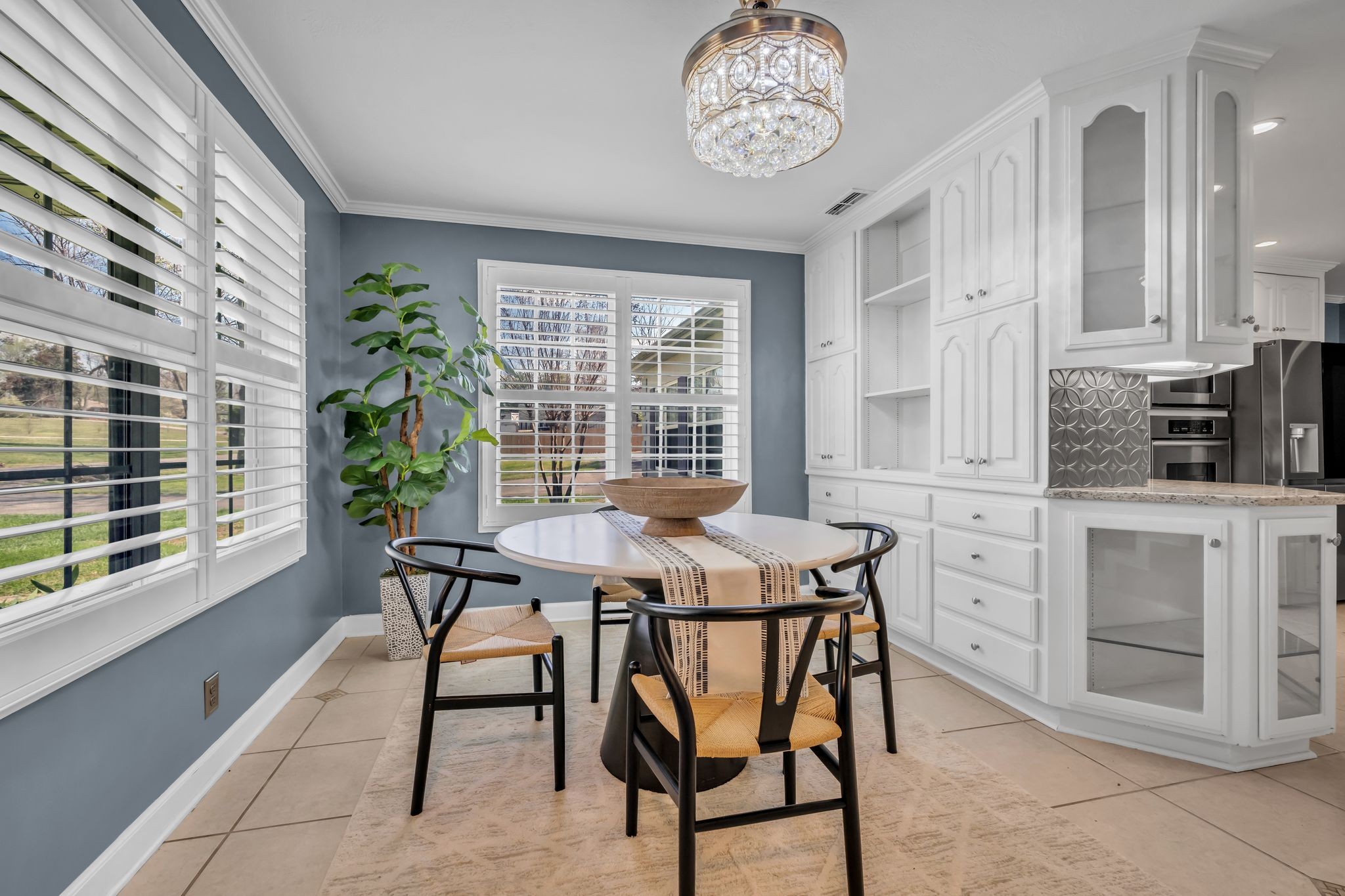 108 Lake Valley Road Dickson, TN 37055 - Photo 20 of 42 a view of a dining room with furniture window and outside view