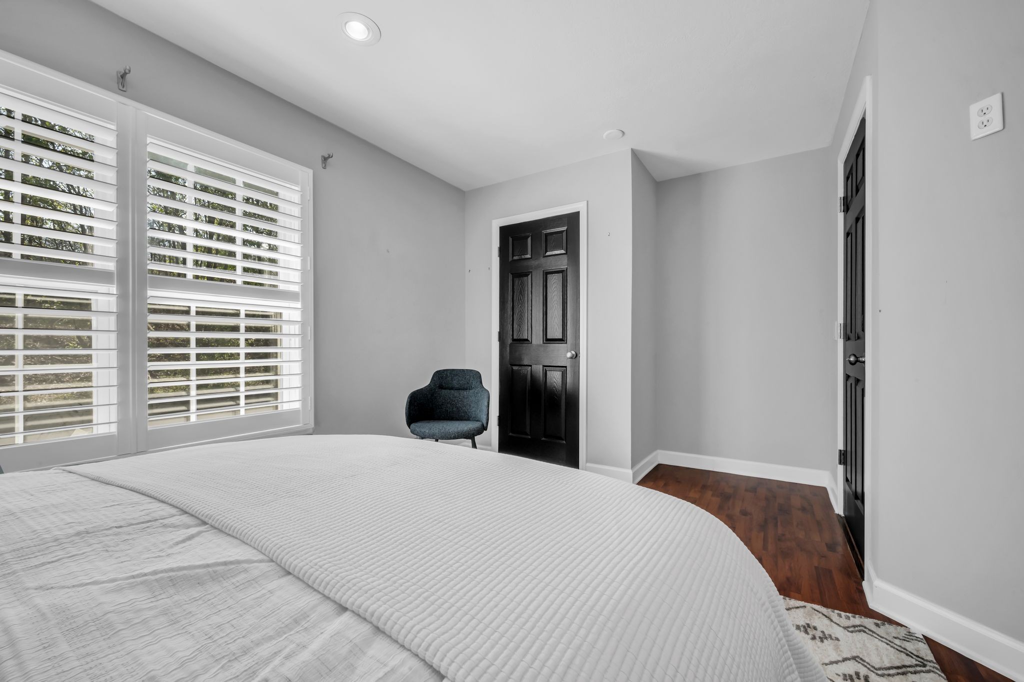 108 Lake Valley Road Dickson, TN 37055 - Photo 30 of 42 a bedroom with a large bed and a window