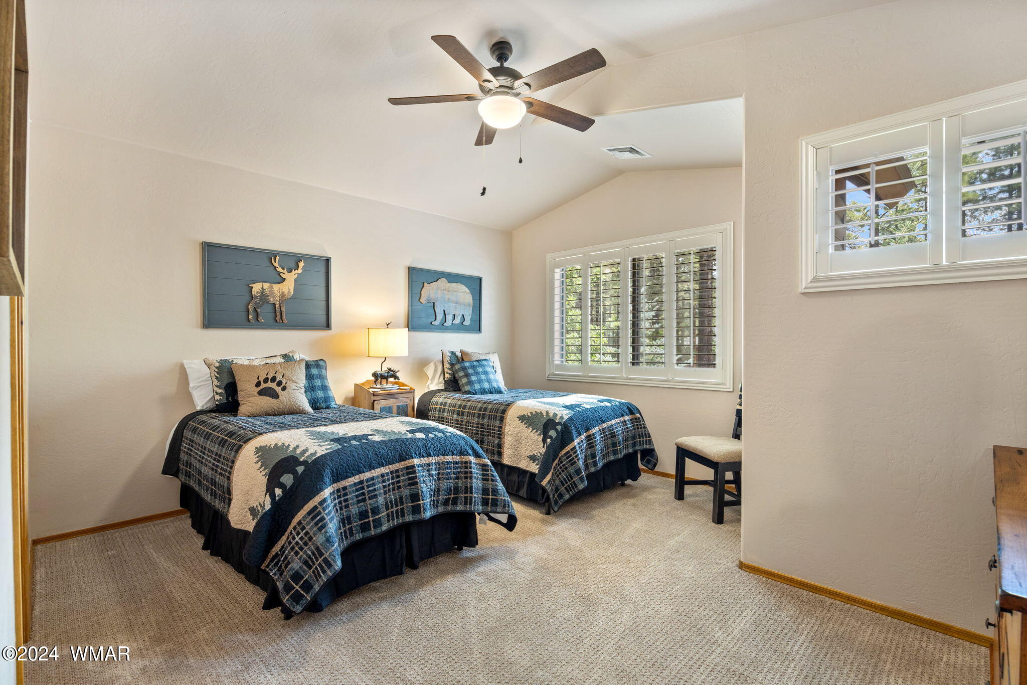 2864 Timber Line Road Pinetop, AZ 85935 - Photo 22 of 43 Guest Bedroom 4