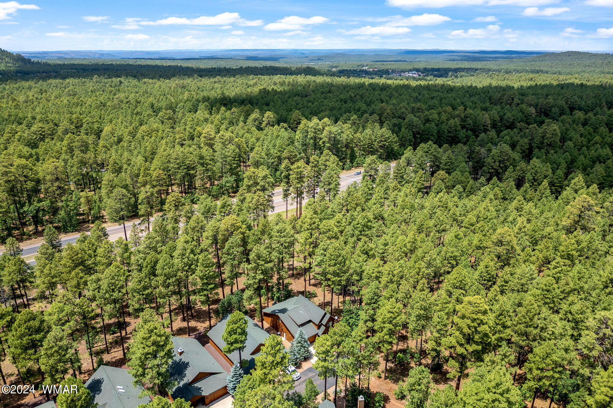 2864 Timber Line Road Pinetop, AZ 85935 - Photo 29 of 43 Drone Area