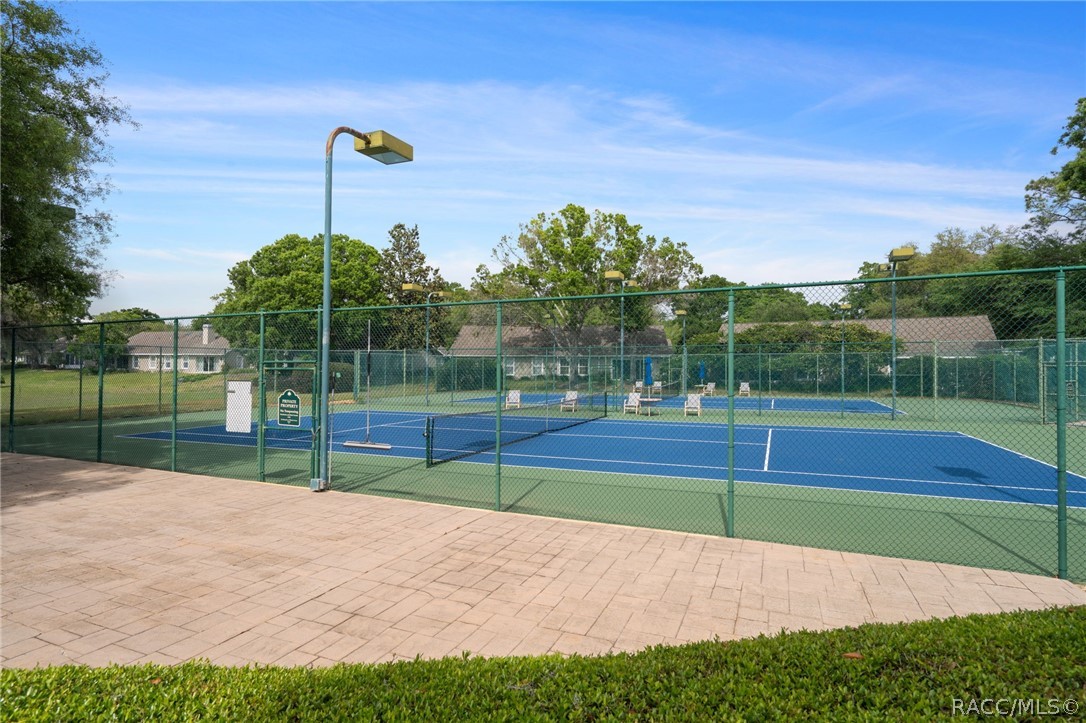 1504 North Foxboro Loop Crystal River, FL 34429 - Photo 34 of 52 Lighted Tennis Courts