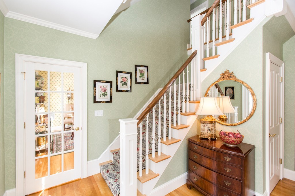 8 Cushing Road Wellesley, MA 02481 - Photo 3 of 17 a view of stairs