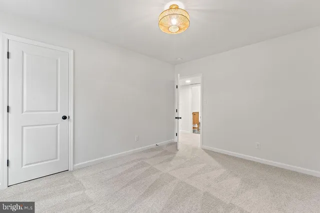 a view of empty room