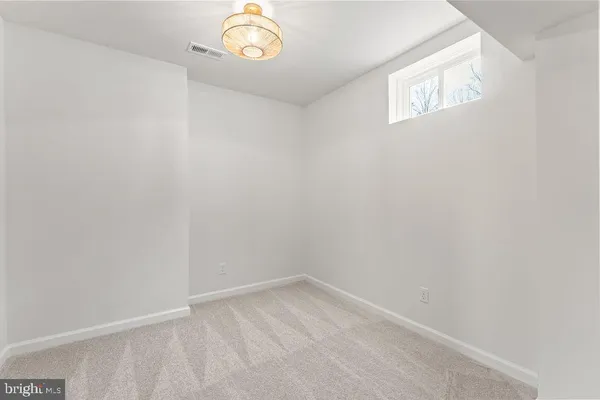 a view of empty room