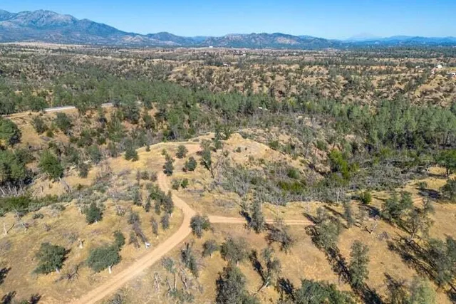 a view of lake and mountain