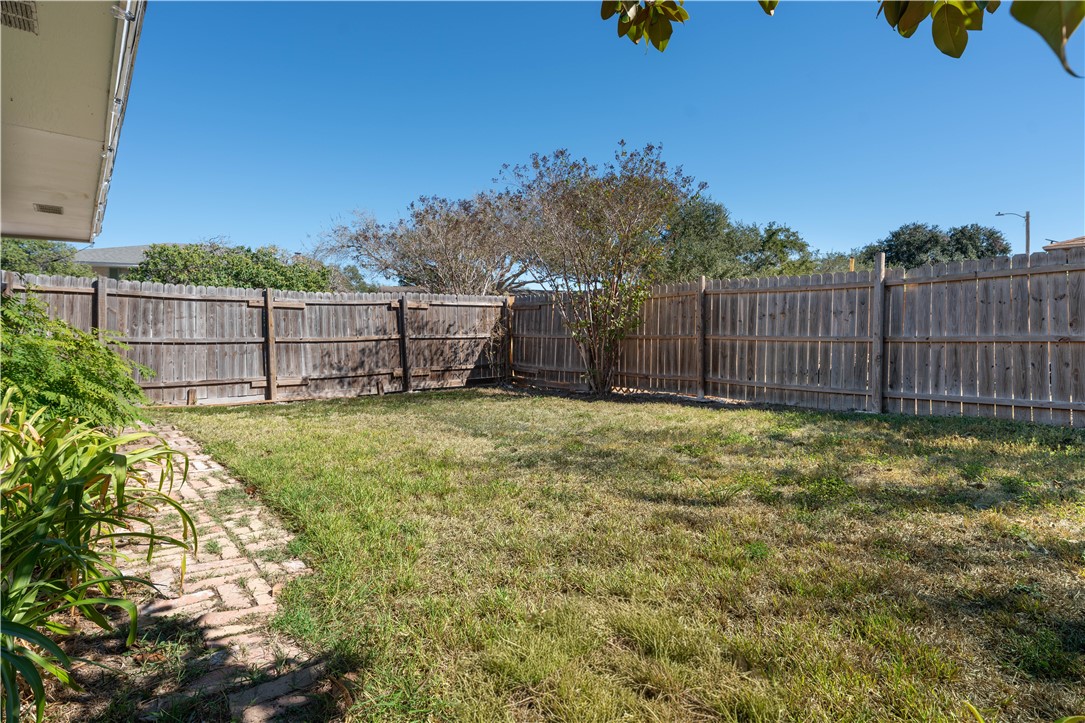6402 Clearlake Circle Corpus Christi, TX 78413 - Photo 28 of 29 a view of a backyard