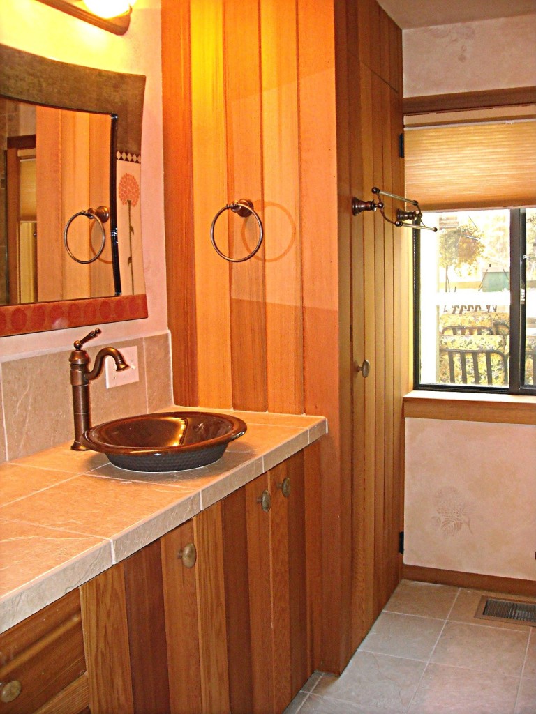 210 Hupi Road Monterey, MA 01245 - Photo 5 of 39 a bathroom with a sink and a mirror