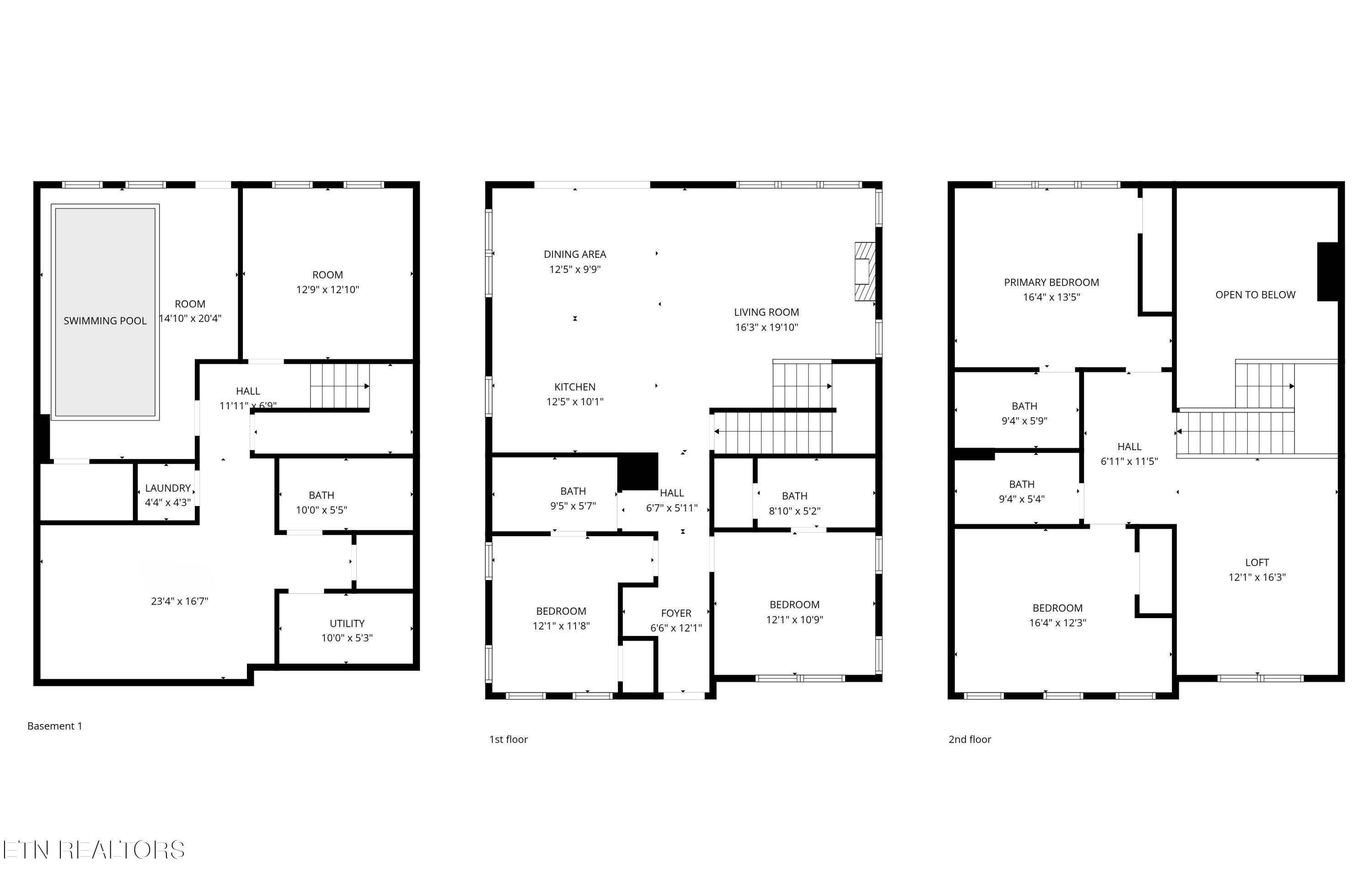 1345 Reedmont Way Sevierville, TN 37876 - Photo 39 of 39 Floor Plan