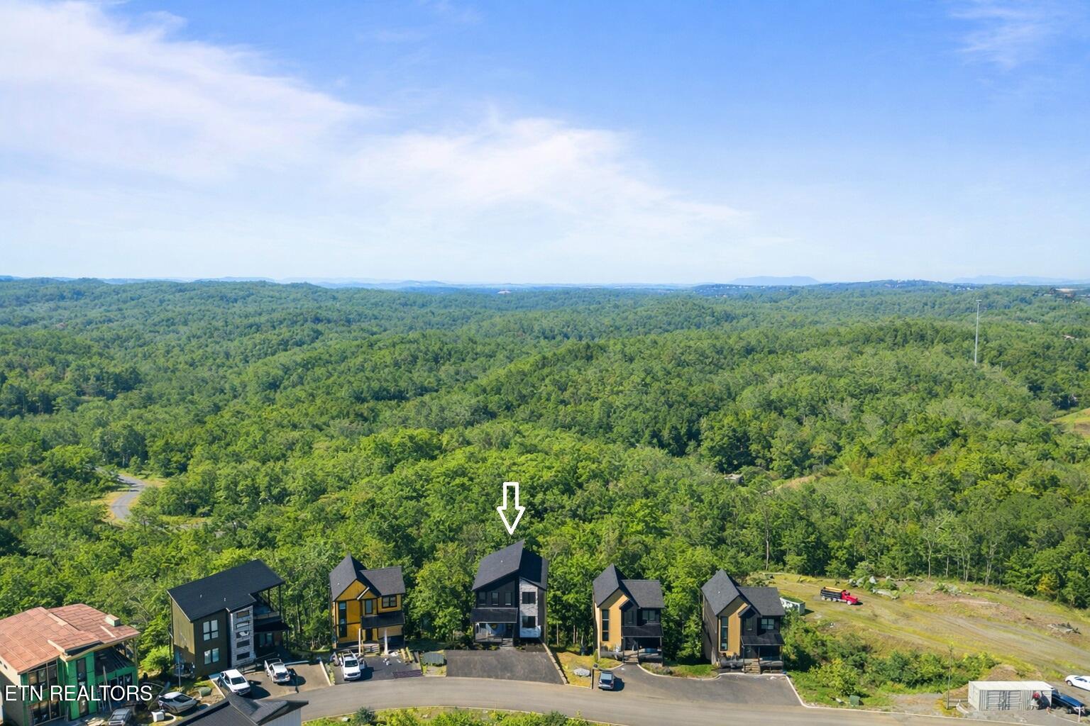 1345 Reedmont Way Sevierville, TN 37876 - Photo 4 of 39 Drone Reedmont Front