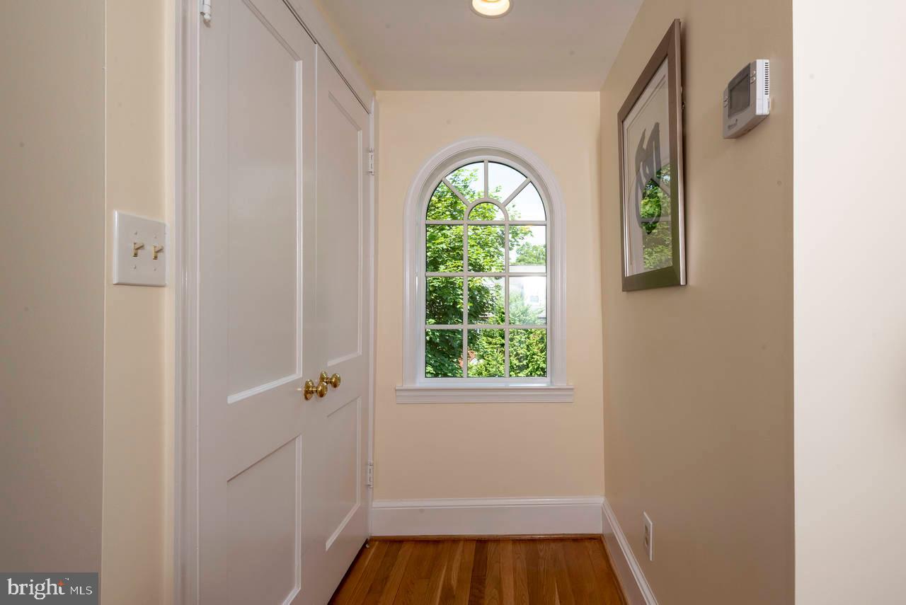 4330 37th Street Northwest Washington, DC 20008 - Photo 31 of 48 Hall feature window and large linen closet