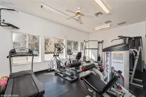 4000 Southwest 23rd Street, Unit 4103 #4 Gainesville, FL 32608 - Photo 5 of 17 a view of a room with gym equipment