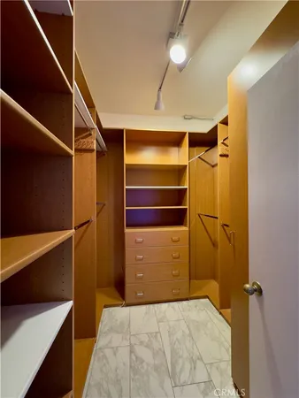a view of walk in closet