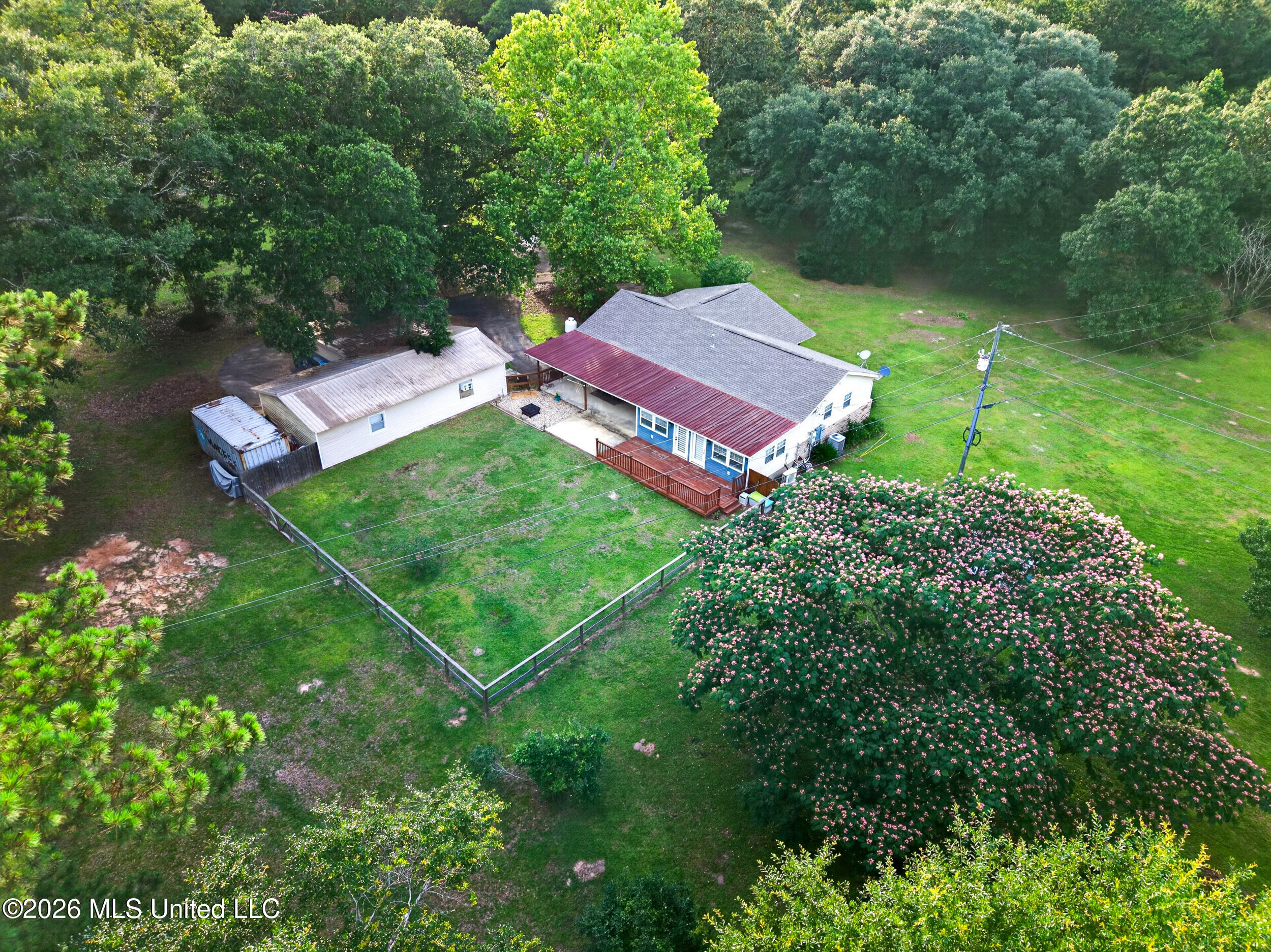 18 Gale Davis Road Lumberton, MS 39455 - Photo 53 of 67 53_53_backyard_aerial