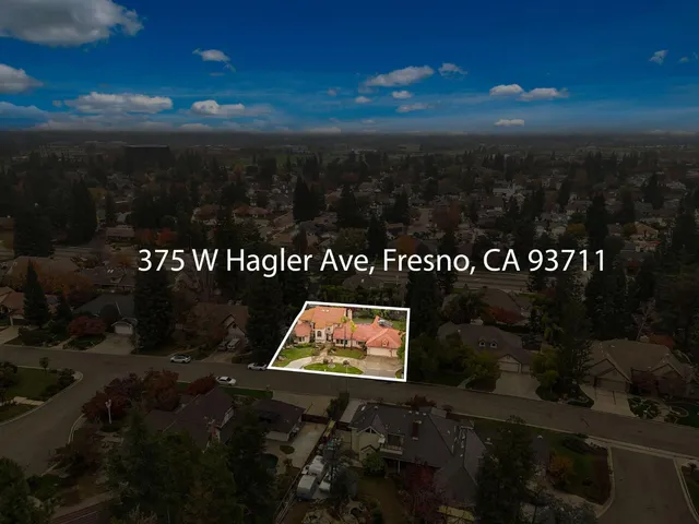$1,060,000 | 375 West Hagler Avenue, Fresno, CA 93711