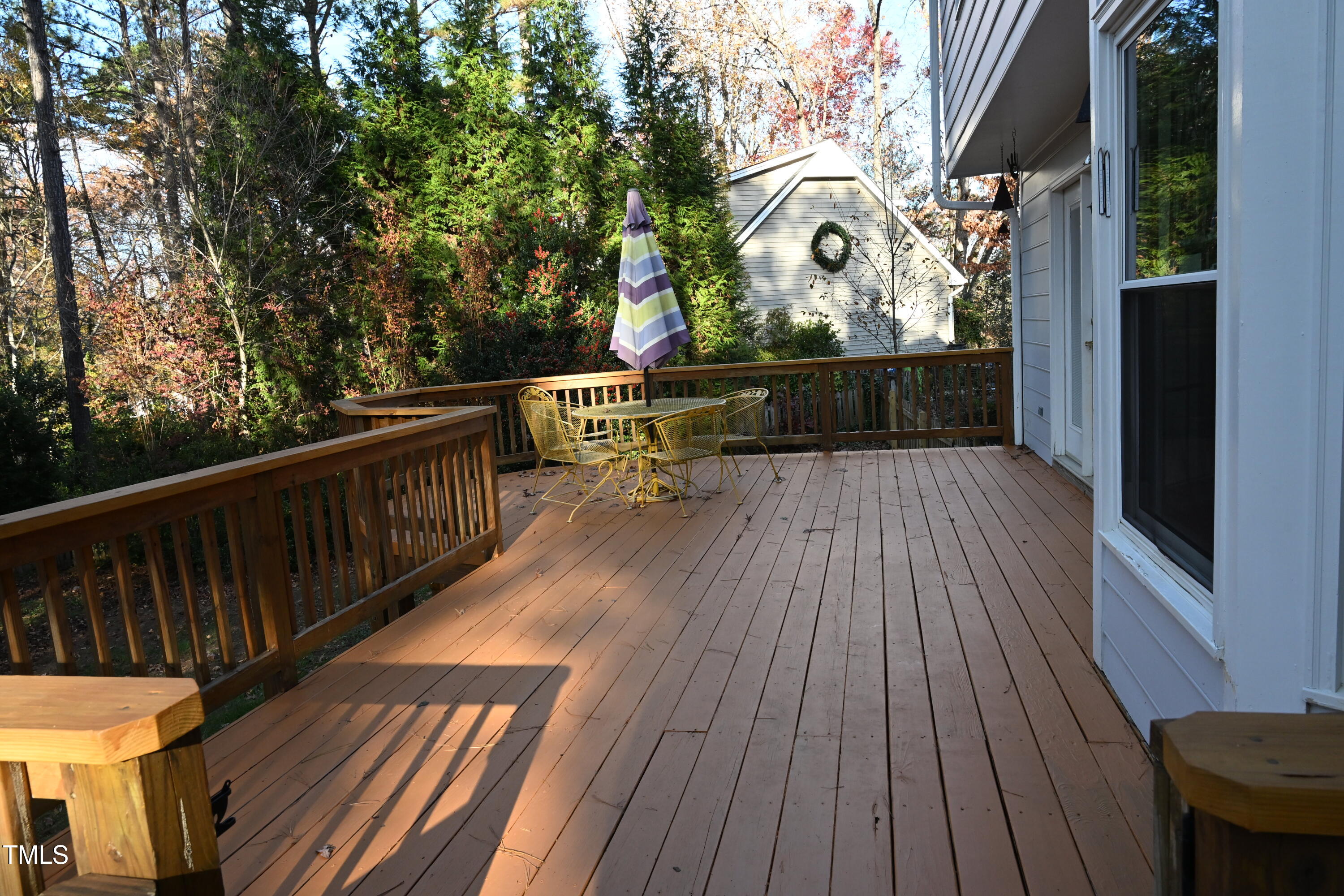 5012 Knaresborough Road Raleigh, NC 27612 - Photo 31 of 35 wonderful deck