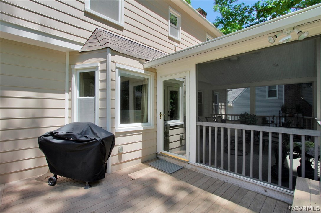 13808 Shadow Ridge Road Midlothian, VA 23112 - Photo 26 of 29 a view of a entryway door back yard of the house