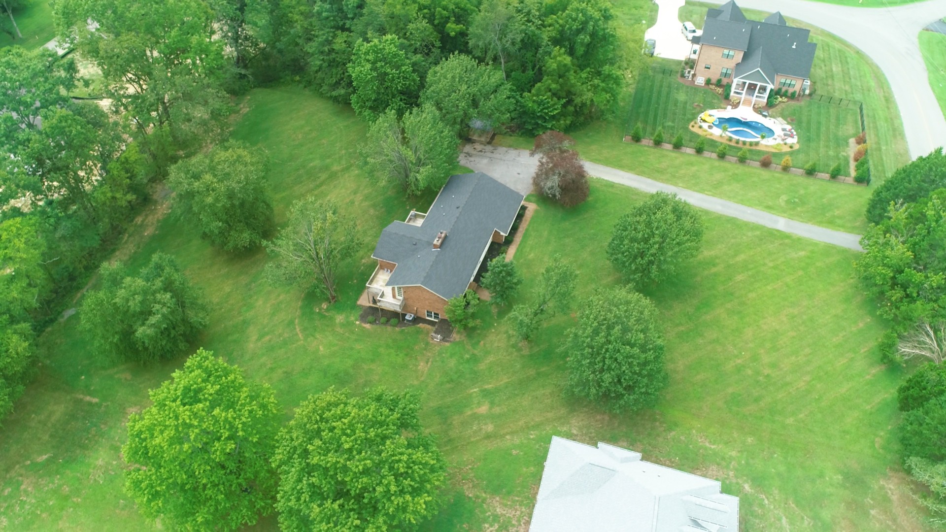 211 Old Horn Springs Road Lebanon, TN 37087 - Photo 42 of 43 an aerial view of a house with a yard