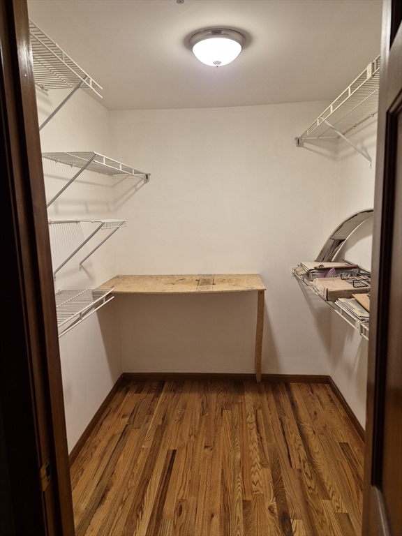 333 1st Street, Unit 209 Lowell, MA 01850 - Photo 7 of 16 a view of walk in closet with wooden floor
