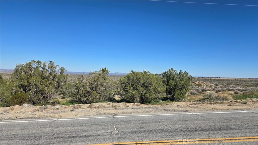 0 Valyermo Road Pearblossom, CA 93553 - Photo 14 of 35 a view of a road with a yard