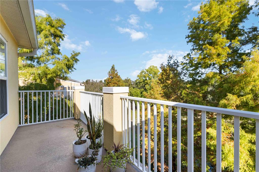 9040 White Sage Loop Lakewood Ranch, FL 34202 - Photo 30 of 59 a view of a balcony with flower plants