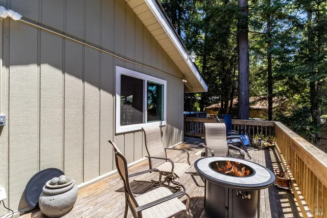 a room with furniture and windows