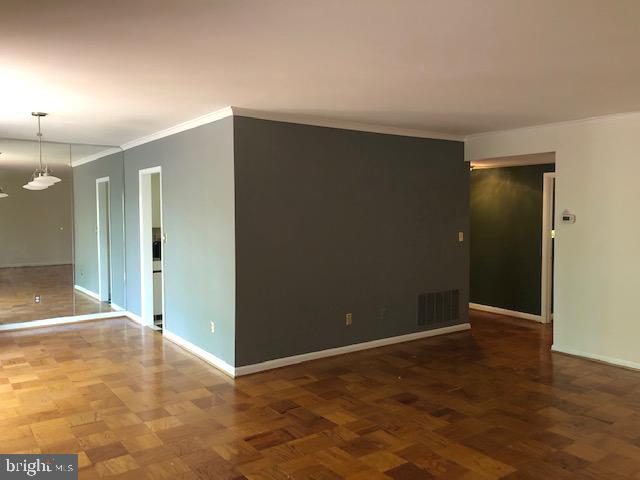 15 Cross Keys Road, Unit E Baltimore, MD 21210 - Photo 18 of 35 View from living room to DR and Foyer