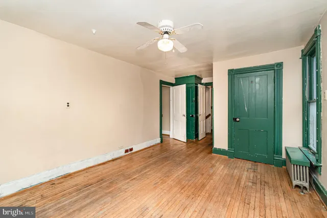 wooden floor in an empty room