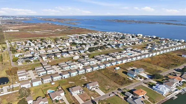 a view of city and ocean