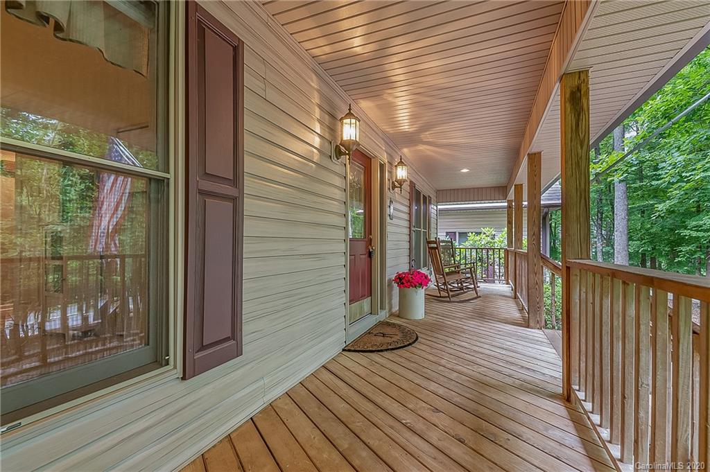 215 Beechtree Circle Rutherfordton, NC 28139 - Photo 32 of 42 a view of a balcony with wooden floor