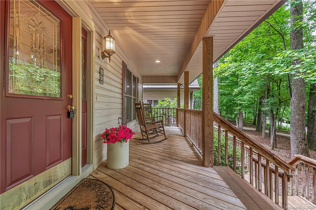 215 Beechtree Circle Rutherfordton, NC 28139 - Photo 5 of 42 a view of balcony with wooden floor