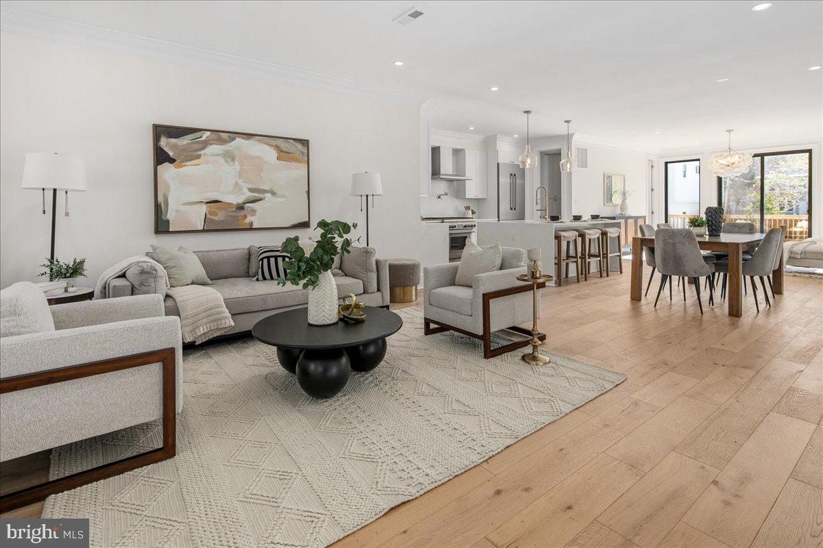 21 Channing Street Northeast Washington, DC 20002 - Photo 2 of 48 a living room with furniture and a view of living room