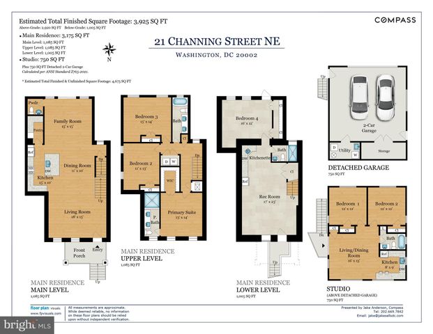 $1,650,000 | 21 Channing Street Northeast, Washington, DC 20002