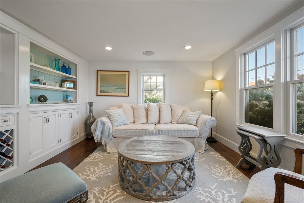 29 Bay Shore Road Hyannis, MA 02601 - Photo 18 of 42 a living room with furniture and a flat screen tv