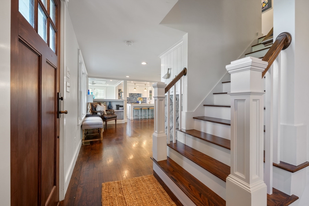 29 Bay Shore Road Hyannis, MA 02601 - Photo 21 of 42 a view of entryway and hall with wooden floor