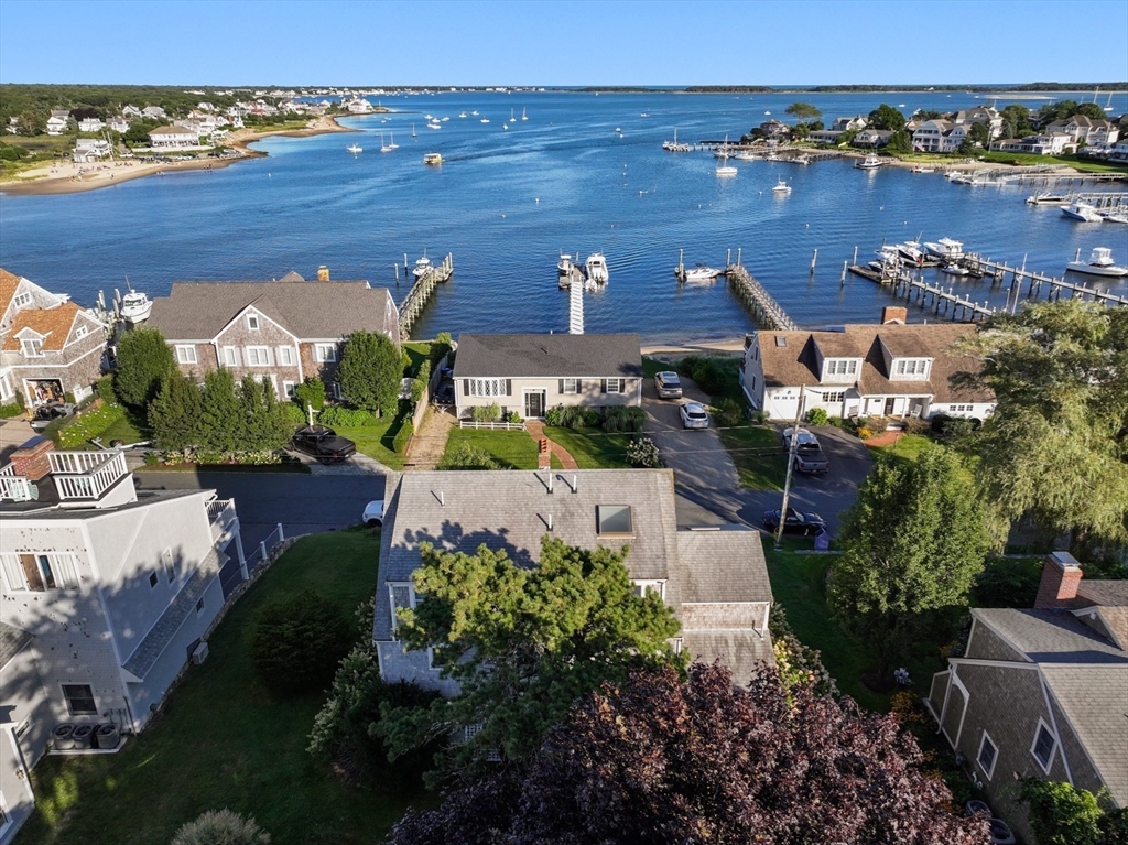 29 Bay Shore Road Hyannis, MA 02601 - Photo 4 of 42 an aerial view of a house with a garden