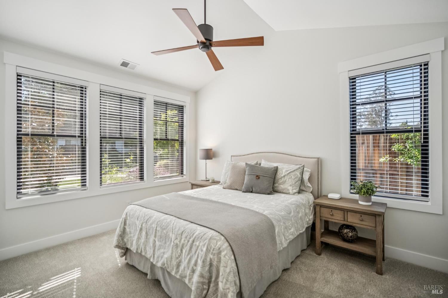85 Harriet Way Tiburon, CA 94920 - Photo 25 of 44 a bedroom with a bed and a window