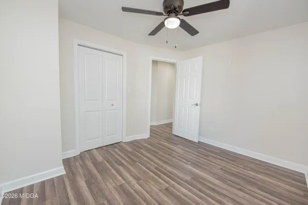 wooden floor in an empty room