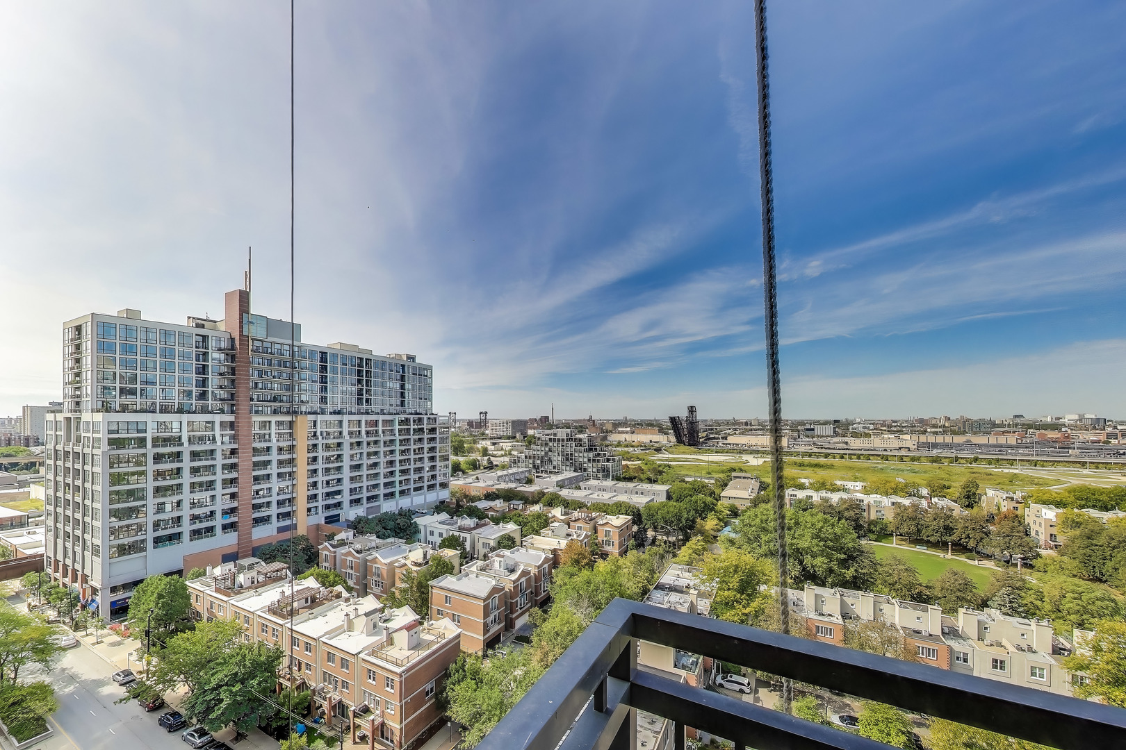 5 East 14th Place, Unit 1405 Chicago, IL 60605 - Photo 26 of 33 a view of a balcony with an ocean view