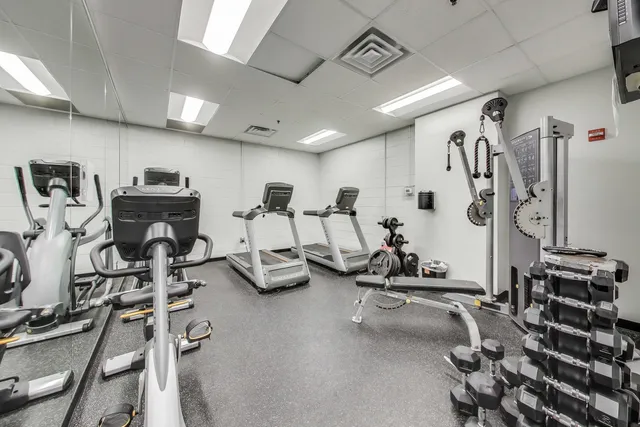 a view of car parked in garage