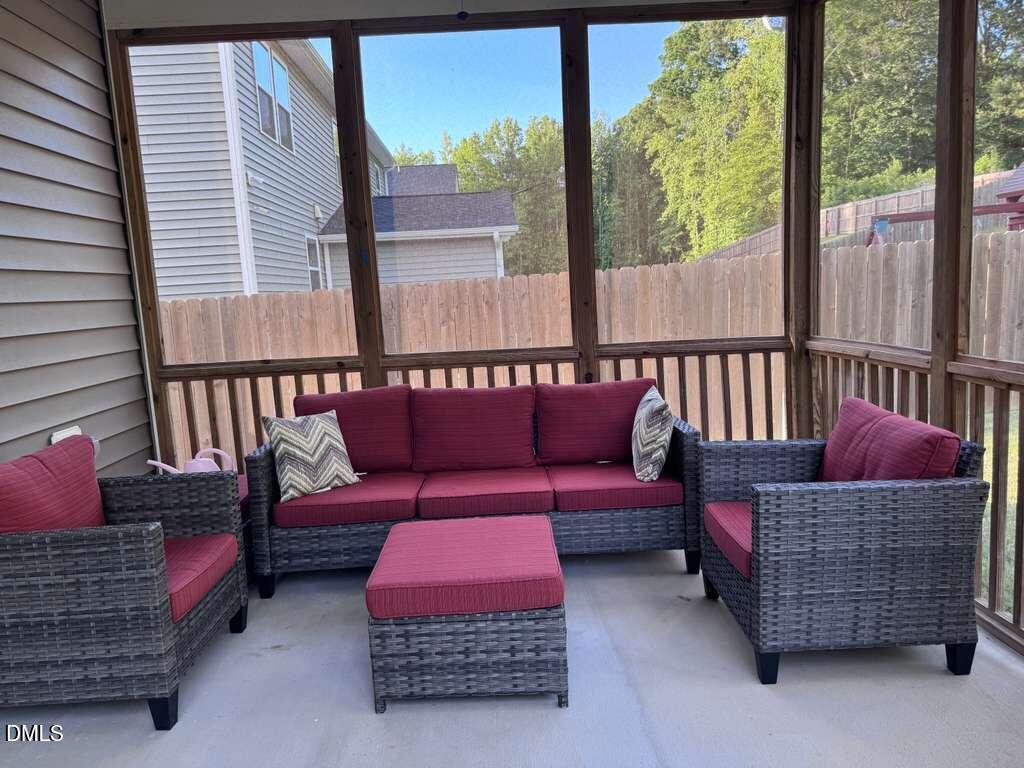 189 Karlov Road Garner, NC 27529 - Photo 32 of 33 Screened Proch - View 2