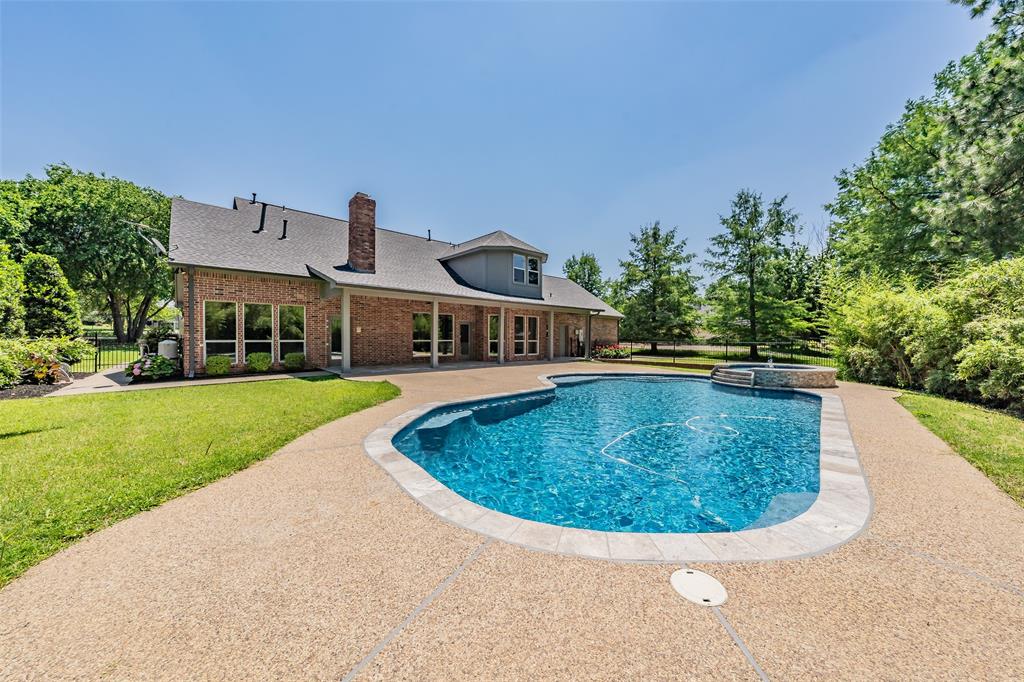 1200 Mount Gilead Road Keller, TX 76262 - Photo 35 of 38 a view of outdoor space yard and swimming pool