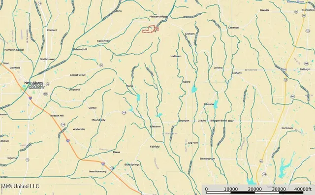 $529,000 | 2075 County Road 180, New Albany, MS 38652