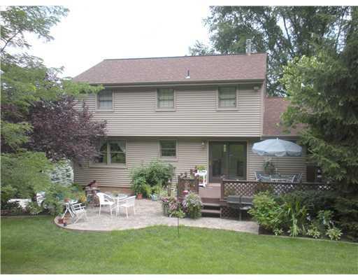 1155 O'Block Road Plum, PA 15239 - Photo 17 of 18 Patio/Deck. VIEW FROM THE BACK OF THE HOUSE WITH DECK AND PATIO.