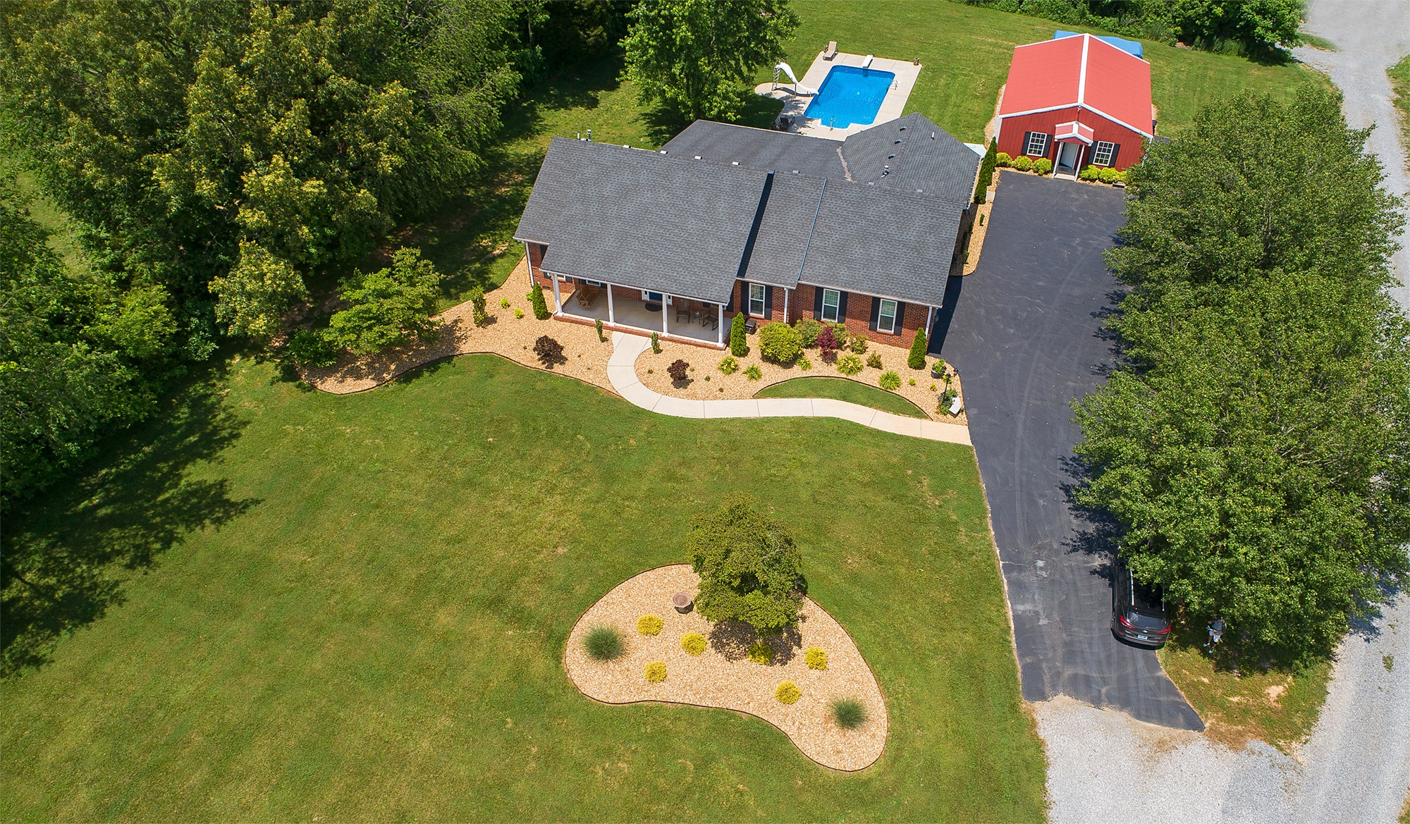 182 West Harper Road Portland, TN 37148 - Photo 28 of 29 an aerial view of a house