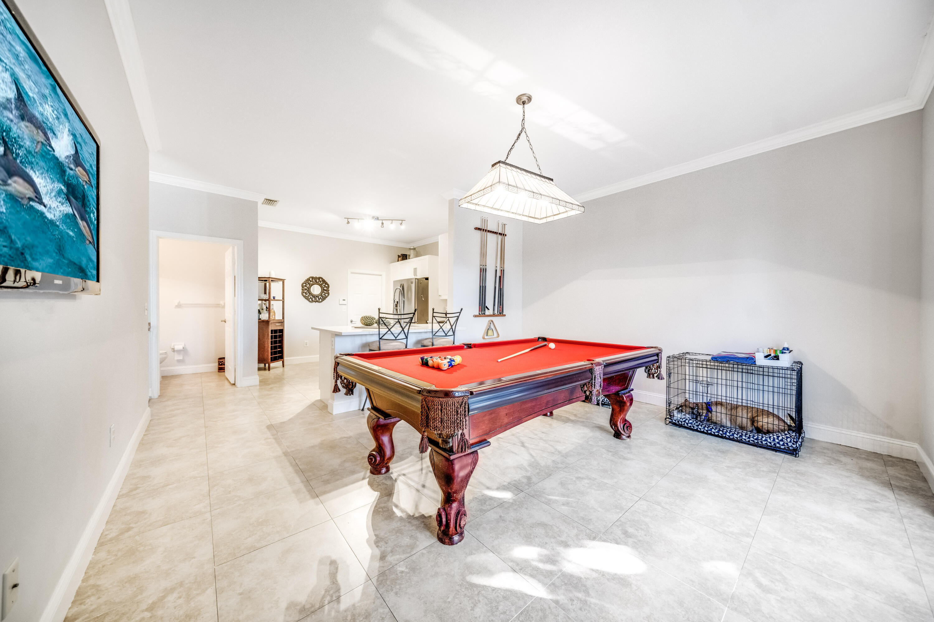 5236 Eagle Cay Way Coconut Creek, FL 33073 - Photo 16 of 33 a room with pool table and windows