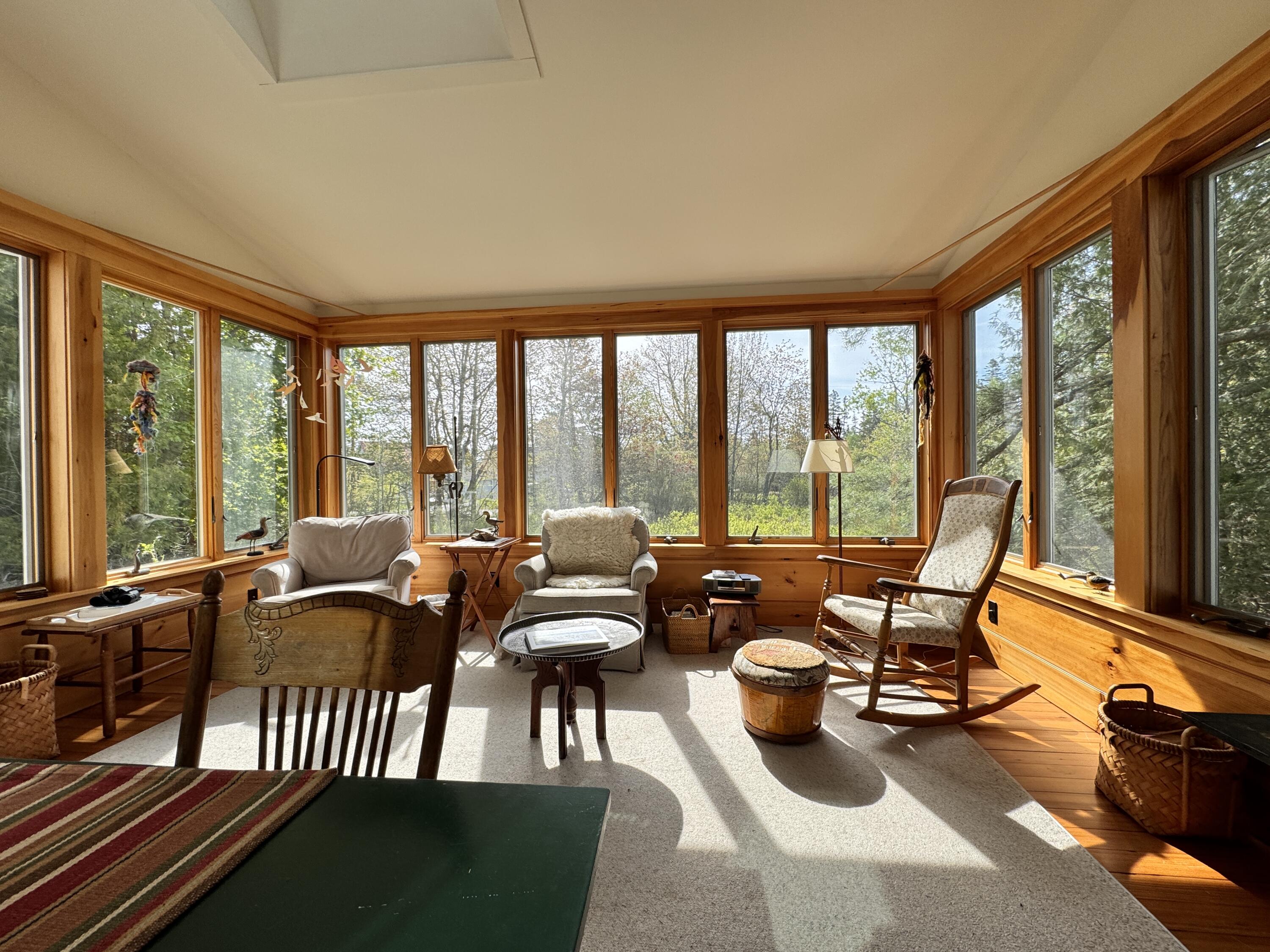 116 Bernard Road Bernard, ME 04612 - Photo 26 of 60 116 Bernard Road Sunroom 5292025