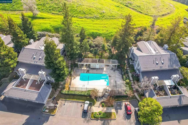 a view of outdoor space with sign board